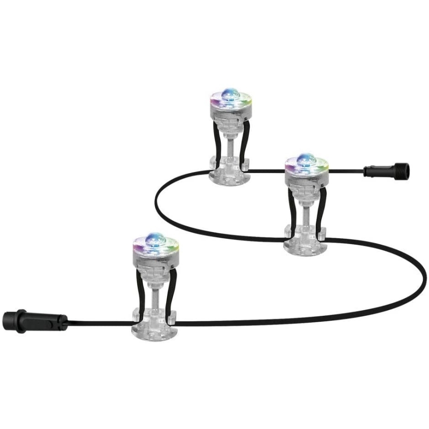 Ledvance - LED RGB Außenverlängerungsset SMART+ DOT 3xLED/0,7W/230V IP65 Wi-Fi