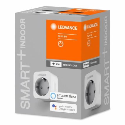 Ledvance - Smart-Steckdose SCHUKO SMART+ EU Wi-Fi