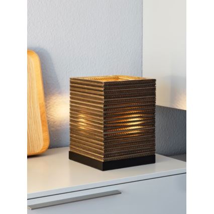 Ledvance - Tischleuchte DECOR CARDBOARD 1xE27/15W/230V 20x20 cm