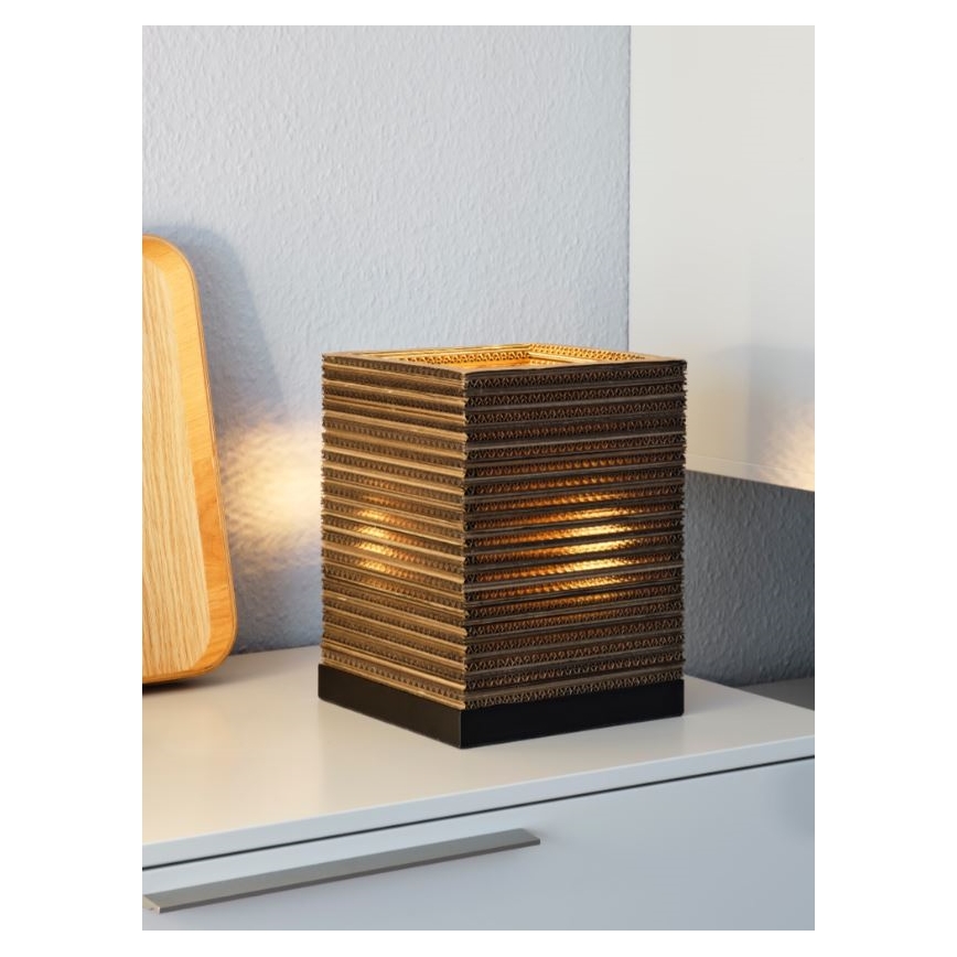 Ledvance - Tischleuchte DECOR CARDBOARD 1xE27/15W/230V 20x20 cm