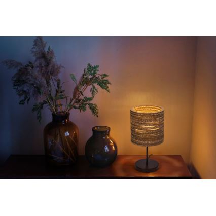 Ledvance - Tischleuchte DECOR CARDBOARD 1xE27/15W/230V d 20 cm