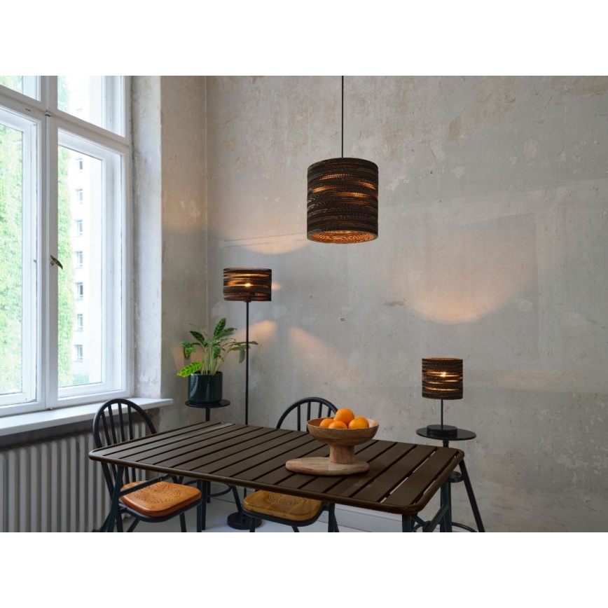 Ledvance - Tischleuchte DECOR CARDBOARD 1xE27/15W/230V d 20 cm