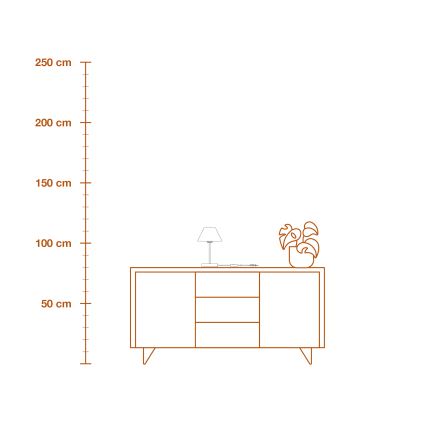 Ledvance - Tischleuchte DECOR RAFFIA 1xE27/15W/230V Raffiabast