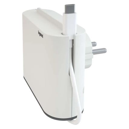 Legrand 049401 - Steckdosenleiste 2Z Typ C + USB-A + USB-C weiß