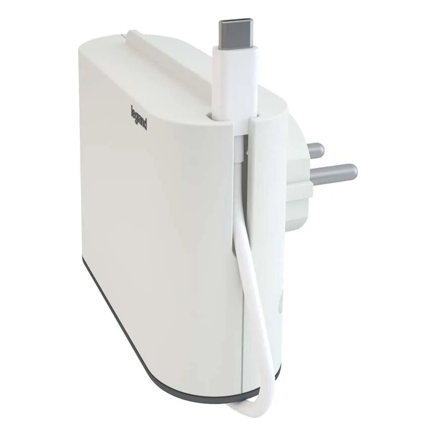 Legrand 049401 - Steckdosenleiste 2Z Typ C + USB-A + USB-C weiß