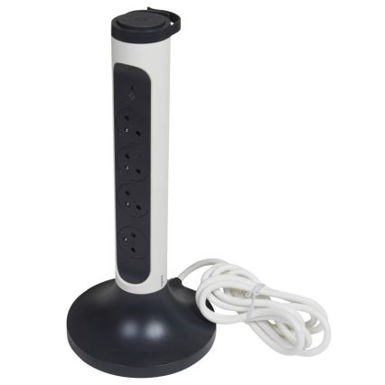 Legrand 049410 - Steckdosensäule 230V/16A, 4x2P+T 2m