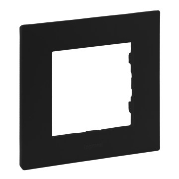 Legrand - 1-fach-Rahmen NILOE STEP, schwarz