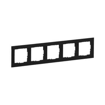 Legrand - 5-fach-Rahmen SUNO schwarz