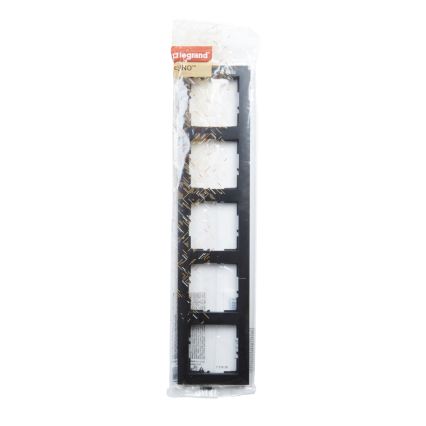 Legrand - 5-fach-Rahmen SUNO schwarz