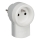 Legrand 50461 - Stecker mit Steckdose 230V/16A 2P+T