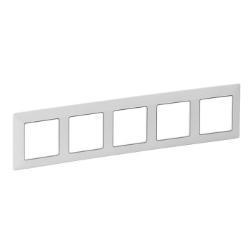 Legrand 754035 - Rahmen für Schalter VALENA LIFE 5P weiß/chrom