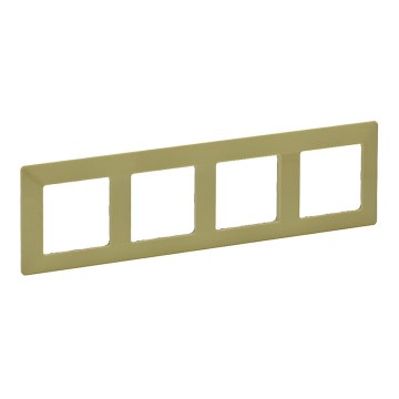 Legrand 754084 - Rahmen für Schalter VALENA LIFE 4P grün