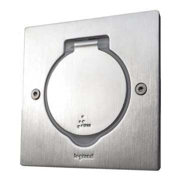 Legrand 89700 - Steckdose für den Fußboden PLATINUM IP44 2M rostfrei
