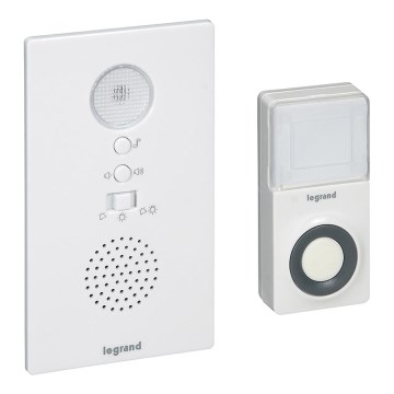 Legrand 94224 - kabellose Klingel ELIOT mit Signalisierung LED