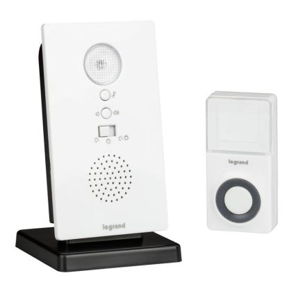 Legrand 94224 - kabellose Klingel ELIOT mit Signalisierung LED