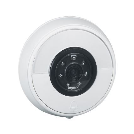 Legrand 94230 - kabellose Klingel + WIFI Kamera ELIOT weiß