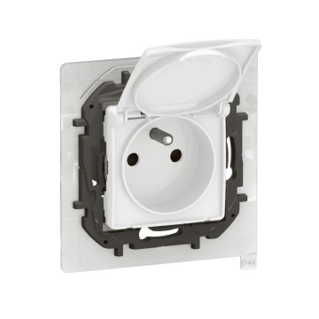 Legrand - Außensteckdose für den Hausgebrauch ohne Rahmen NILOE 250V IP44 weiß