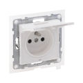 Legrand - Außensteckdose ohne Rahmen 250 V/16 A NILOE STEP IP44 weiß
