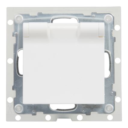 Legrand - Außensteckdose ohne Rahmen 250 V/16 A NILOE STEP IP44 weiß