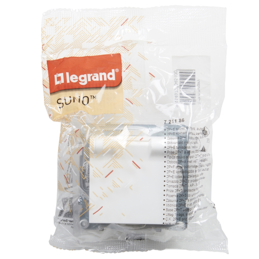 Legrand - Außensteckdose ohne Rahmen 250 V/16 A NILOE STEP IP44 weiß