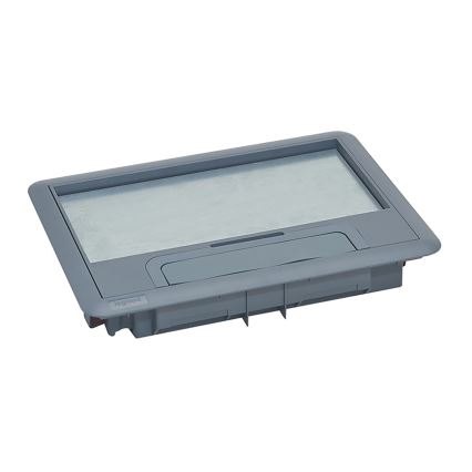 LEGRAND - Bodenbox für Doppelböden 12 Module (6 Geräte 45x45)