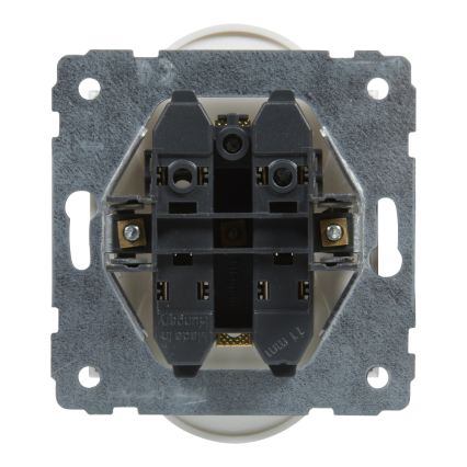 Legrand - Doppelsteckdose ohne Rahmen 250 V/16 A SUNO weiß