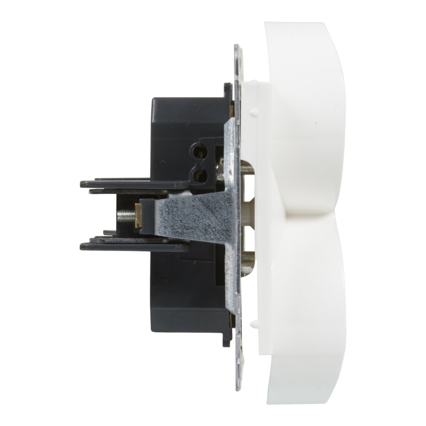 Legrand - Doppelsteckdose ohne Rahmen 250 V/16 A SUNO weiß