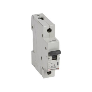 Legrand - Einpoliger Leitungsschutzschalter RX3 1P C 25A 6000A