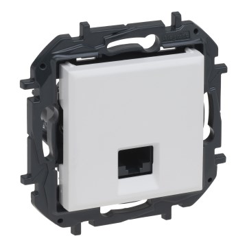 Legrand - Ethernet-Anschlussdose RJ45 rahmenlos NILOE STEP weiß
