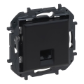 Legrand - Ethernet-Netzwerkdose rahmenlos RJ45 NILOE STEP schwarz