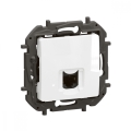 Legrand - Ethernet-Netzwerkdose RJ45 NILOE, rahmenlos, weiß