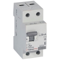 Legrand - Fehlerstromschutzschalter 2-polig RX3 2P 25 A 30 mA AC