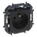 Legrand - Haushaltssteckdose rahmenlos NILOE STEP 250V schwarz