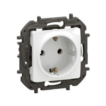 Legrand - NILOE SCHUKO-Steckdose ohne Rahmen 250V weiß