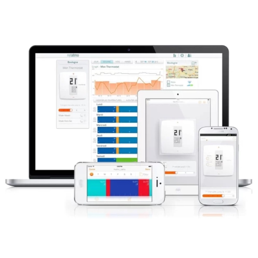Legrand NTH-PRO - Intelligenter Thermostat NTH-PRO 4,5V Wi-Fi