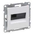 Legrand - rahmenlose RJ45-Netzwerkdose SUNO weiß