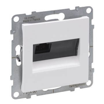 Legrand - rahmenlose RJ45-Netzwerkdose SUNO weiß