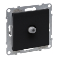 Legrand - rahmenlose TV-Steckdose SUNO schwarz