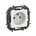 Legrand - Rahmlose Haushaltssteckdose 250V/16A NILOE Weiß