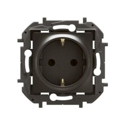 Legrand - Schuko-Steckdose 250V/16A NILOE schwarz