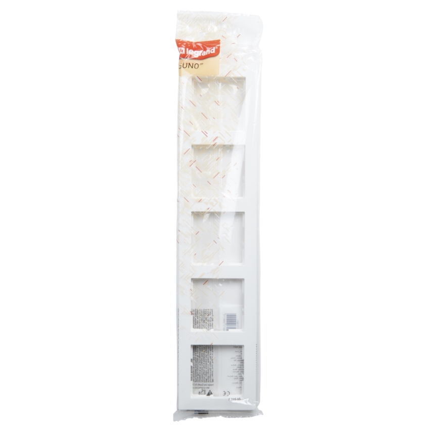 Legrand - SUNO 5-fach-Rahmen, weiß