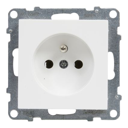 Legrand - SUNO rahmenlose Haussteckdose 250 V/16 A, weiß