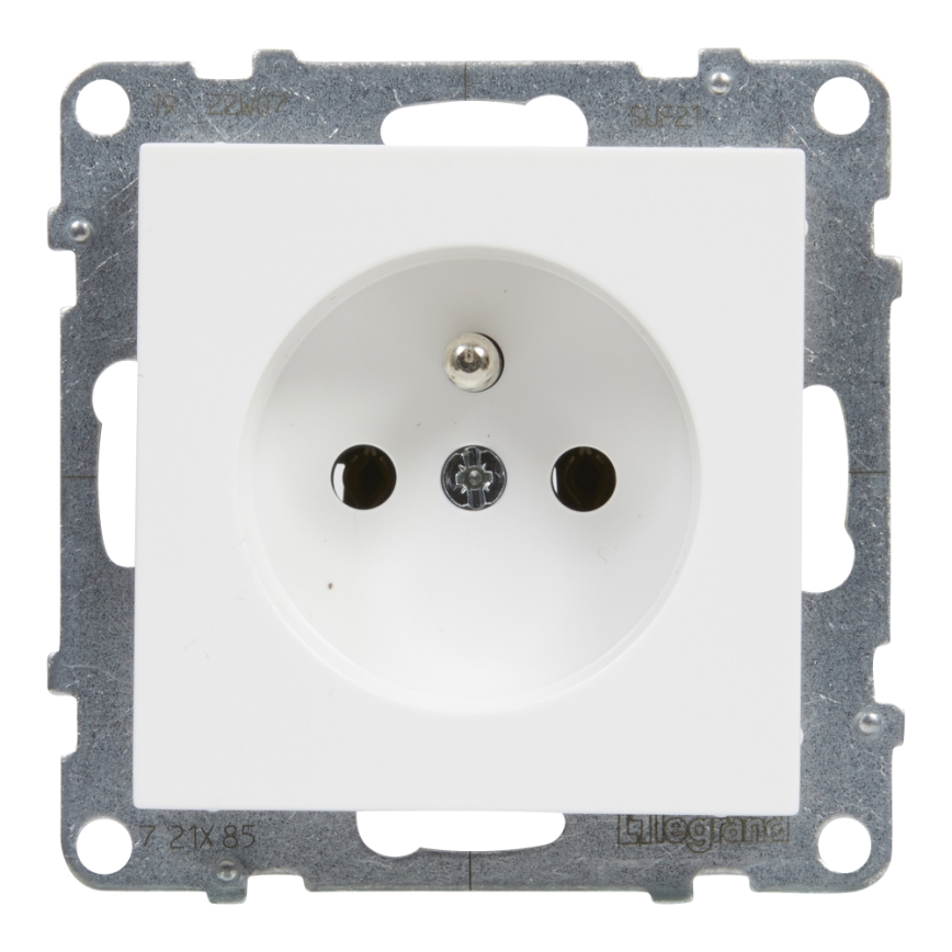 Legrand - SUNO rahmenlose Haussteckdose 250 V/16 A, weiß
