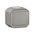 Legrand - Treppenhausschalter Nr. 6 PLEXO IP55 grau