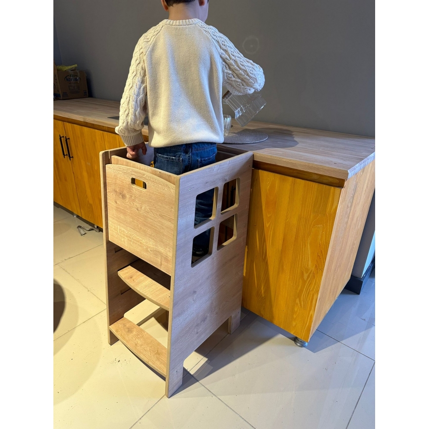 Lernturm KULE 90x50 cm braun