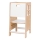 Lernturm KULE 90x50 cm braun/weiß