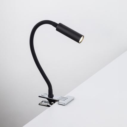 Leuchte mit Klemme LAGOS 1xG9/3W/230V 4000K schwarz