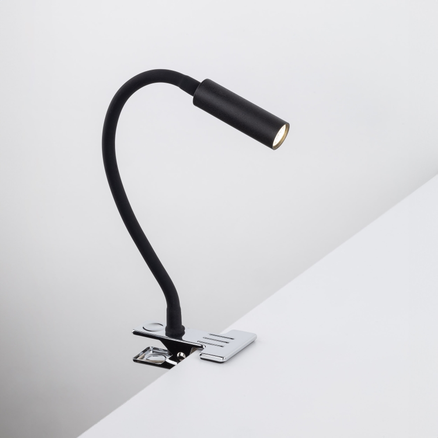 Leuchte mit Klemme LAGOS 1xG9/3W/230V 4000K schwarz