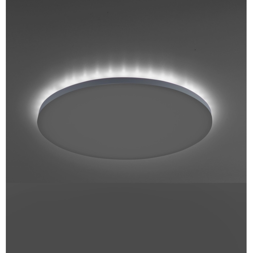 Leuchten Direkt 15602-16 - LED RGBW Dimmbare Deckenleuchte GUSTAV LED/20.3W/230V + LED/1.8W 2700-5000K + Fernbedienung