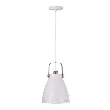 Leuchten Direkt 11059-16 - Hängeleuchte EVA 1xE27/60W/230V d 21,5 cm weiß